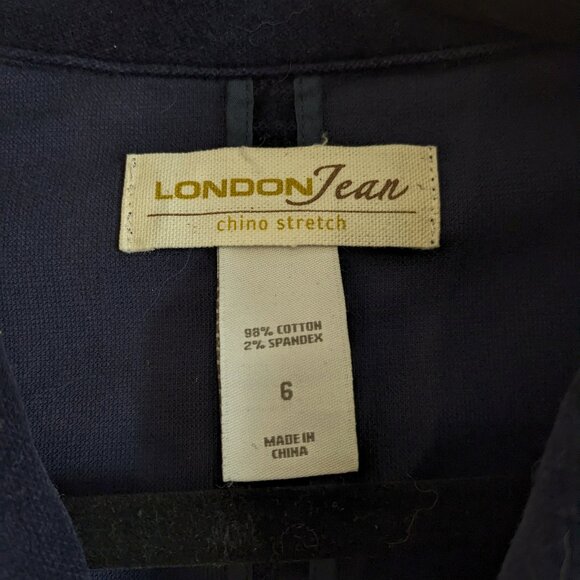 Vintage velour cropped military jacket, S - Picture 5 of 8